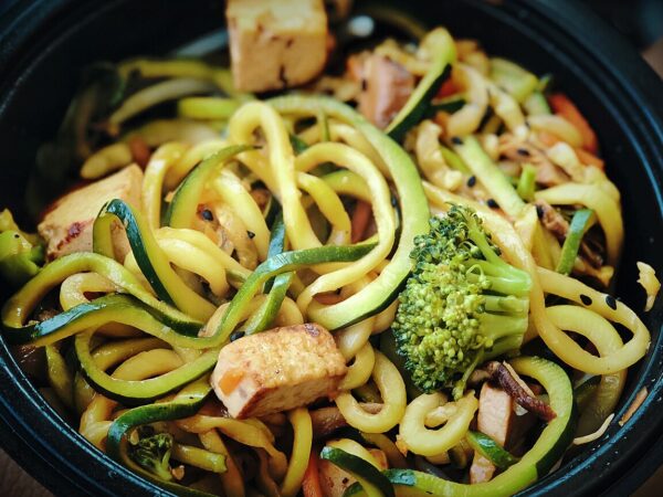 Zucchini Noodle Pesto Bowl — Healthy Recipes recipe